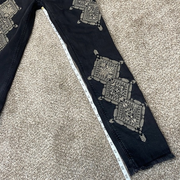 𝅺ANTHROPOLOGIE Odd Molly Embroidered Skinny Jeans - Picture 13 of 14